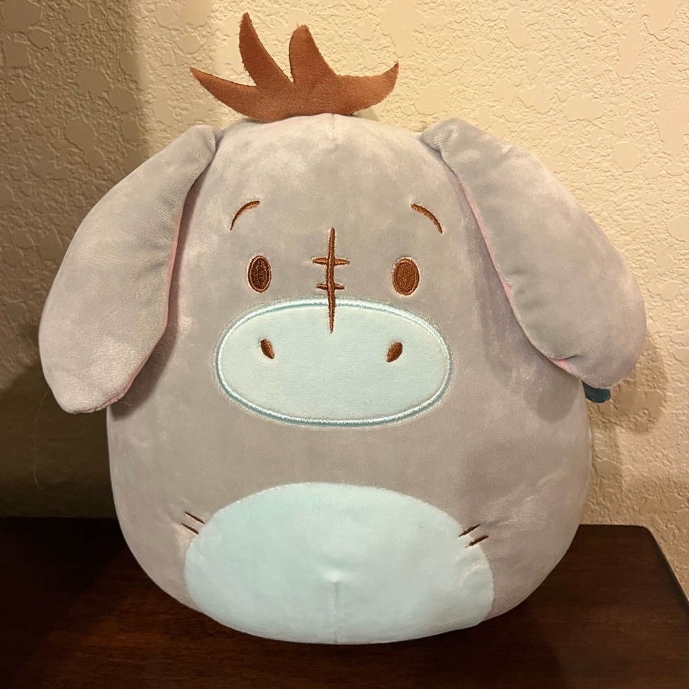 BRAND NEW SQUISHMALLOWS Winnie The Pooh Eeyore 10” Donkey